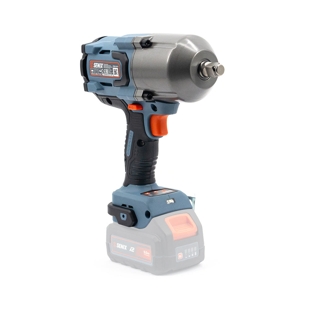 SENIX X2 18V 1/2" 1000Nm Brushless Impact Wrench Skin