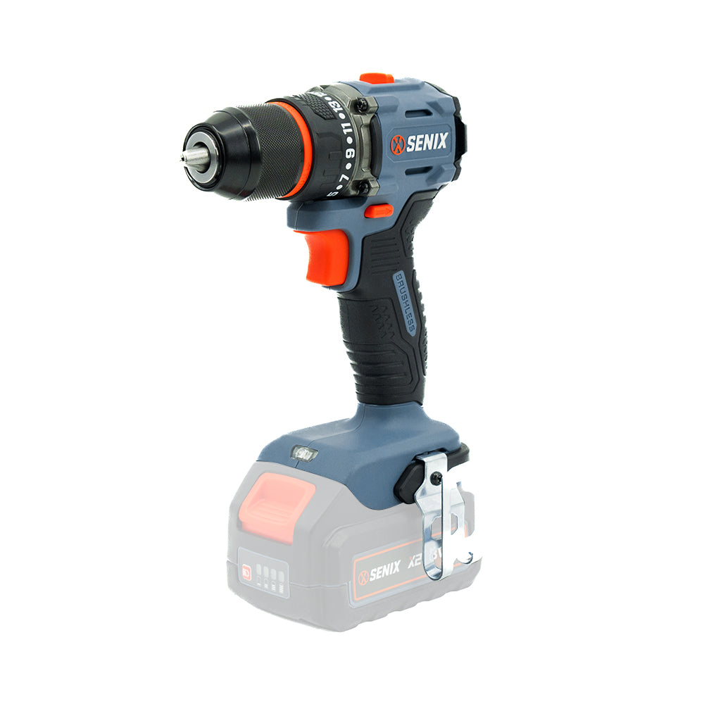 SENIX X2 18V Brushless 60Nm Compact Drill/Driver Skin
