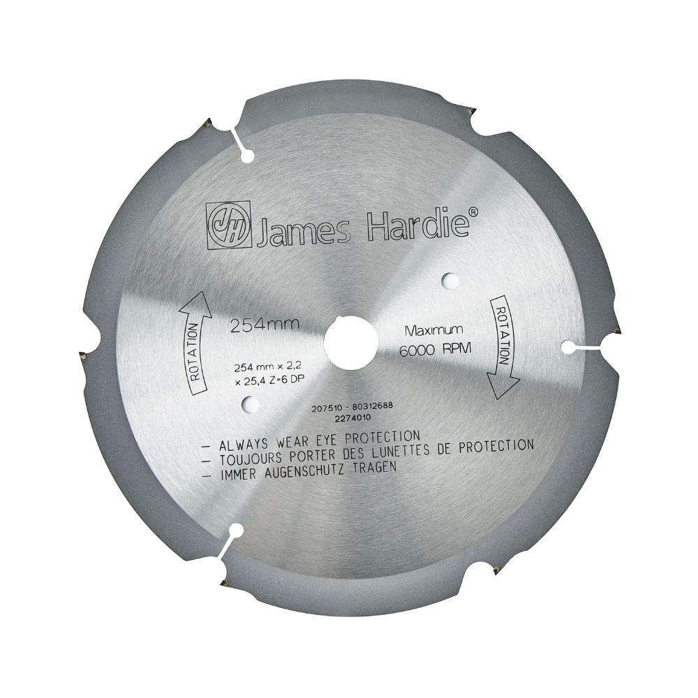 James Hardie™ Saw Blade 254mm diametre