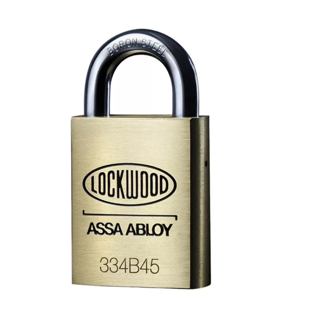 Lockwood High Security 334 Series Brass Case Padlocks