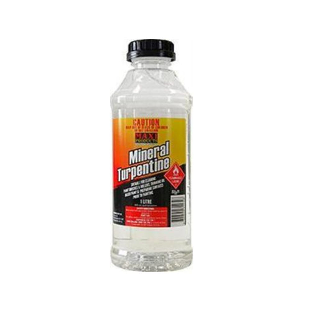 Maxi Turpentine Mineral 1 Litre Maxi