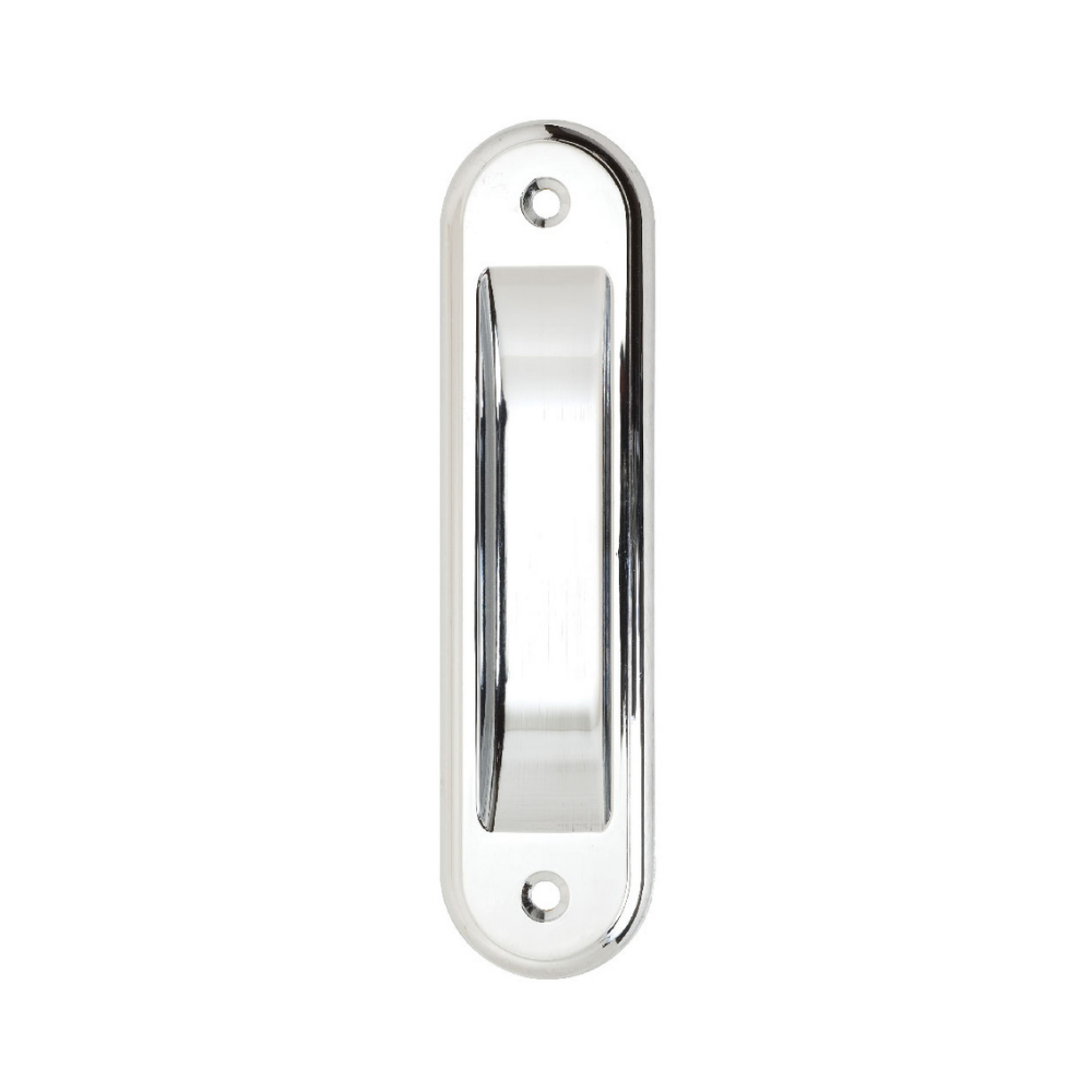 Gainsborough Radius Corner Flush Pull Trade Pack - Bright Chrome