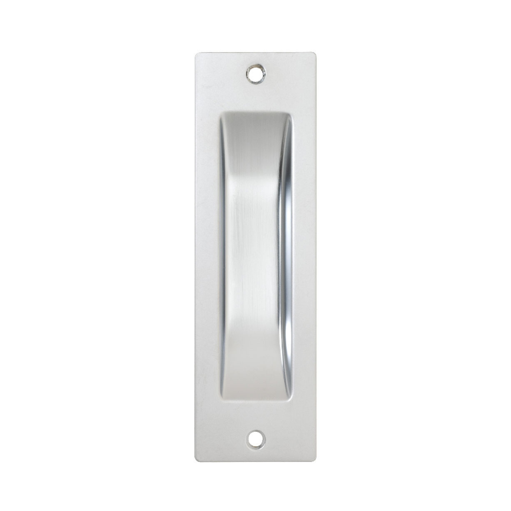 Gainsborough Rectangular Corner Flush Pull Trade Pack - Satin Chrome