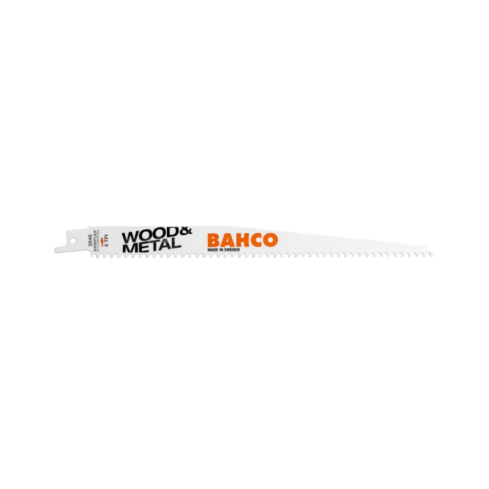 Bahco Reciprocating Blade for Heavy Metal 150mm 5/8 TPI Pack of 5
