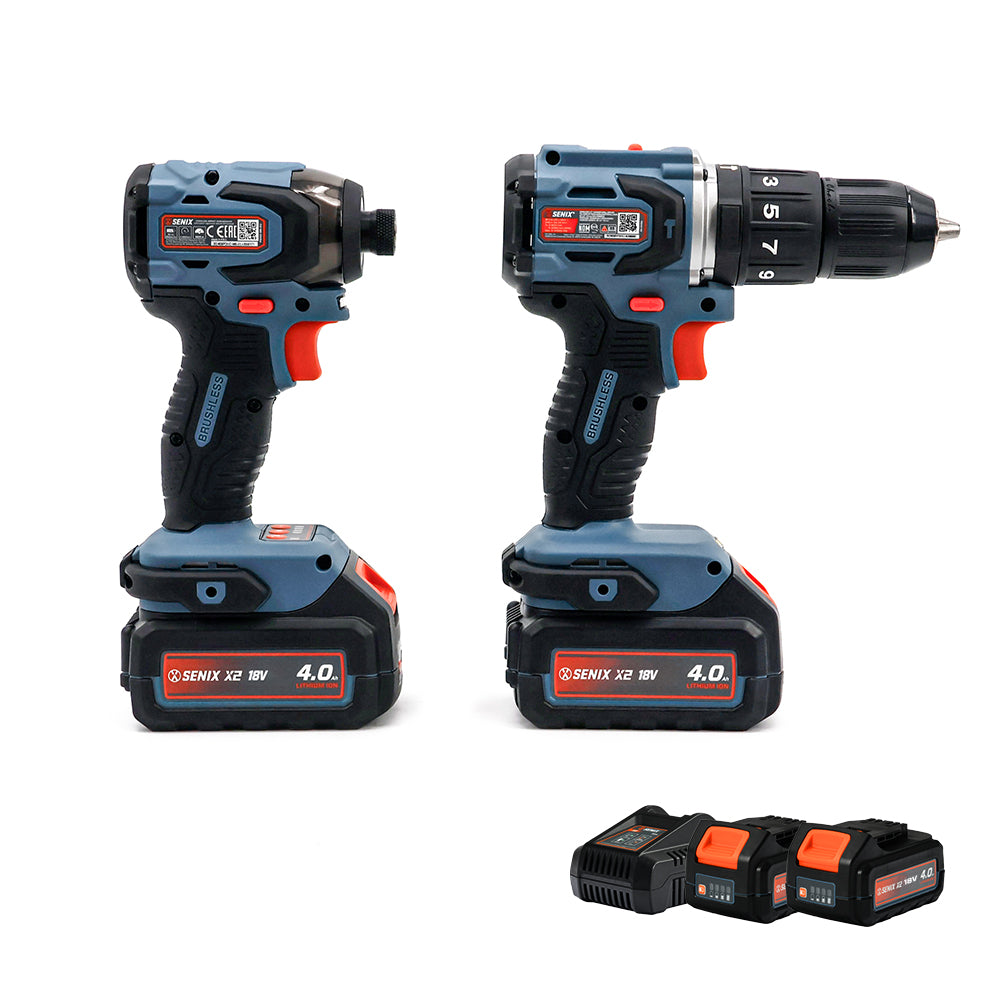 SENIX X2 18V 2 Piece Combo Kit S1
