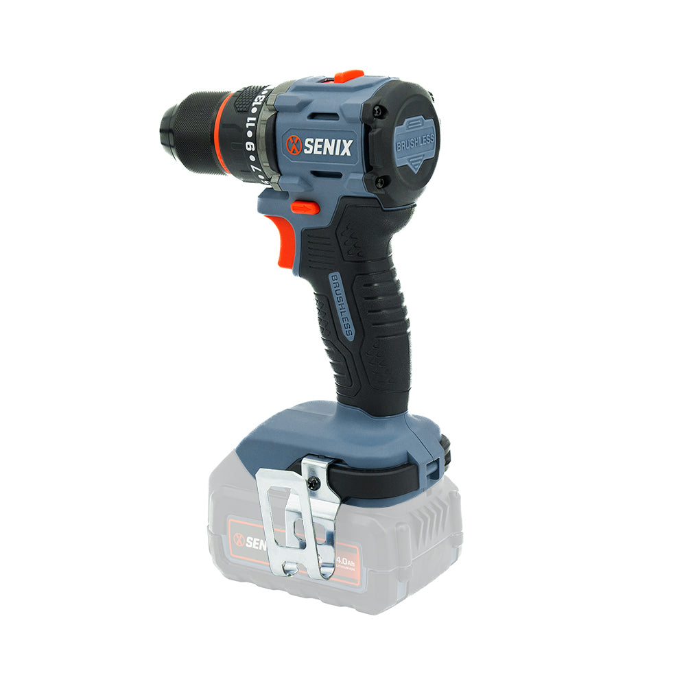 SENIX X2 18V Brushless 60Nm Compact Drill/Driver Skin