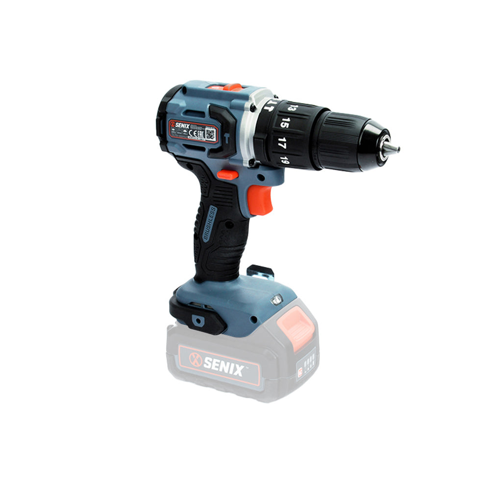 SENIX X2 18V Brushless 60Nm Hammer Drill Kit