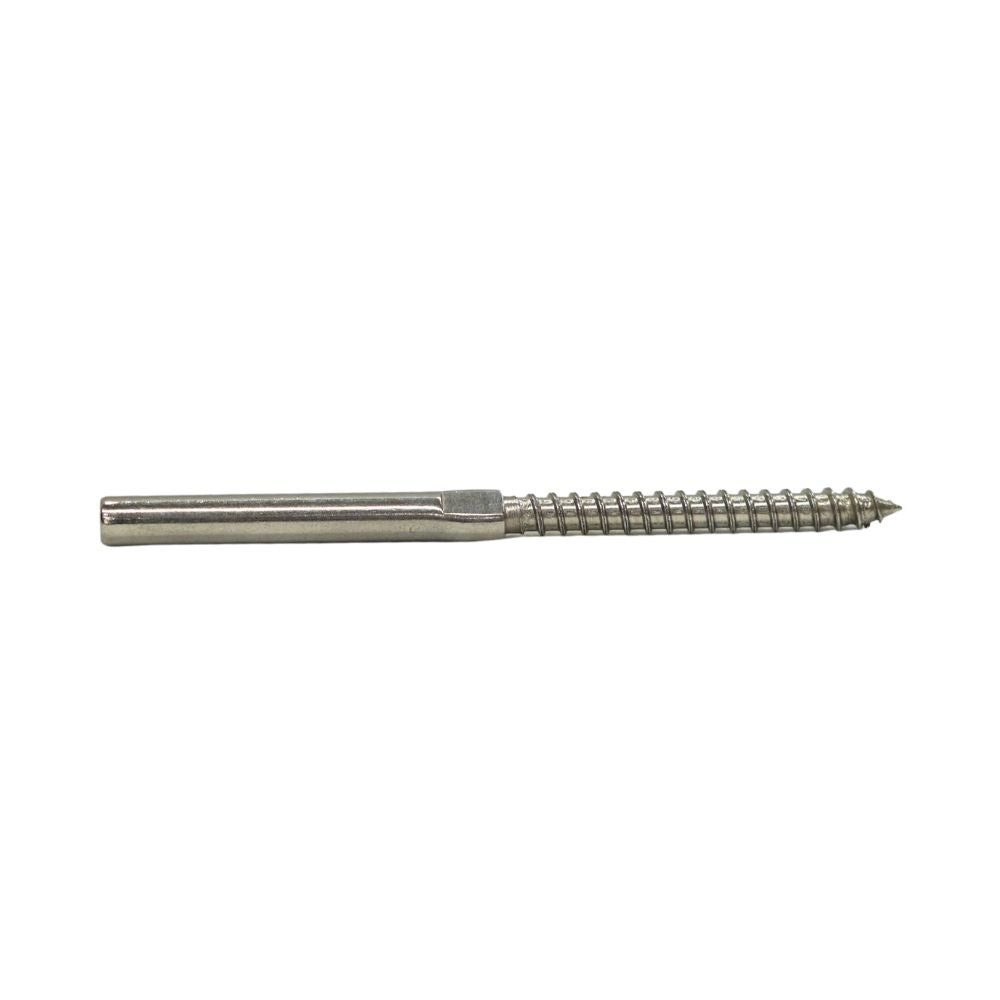 James Glen Stainless Steel Lag Screw with Right and Left Turn Options