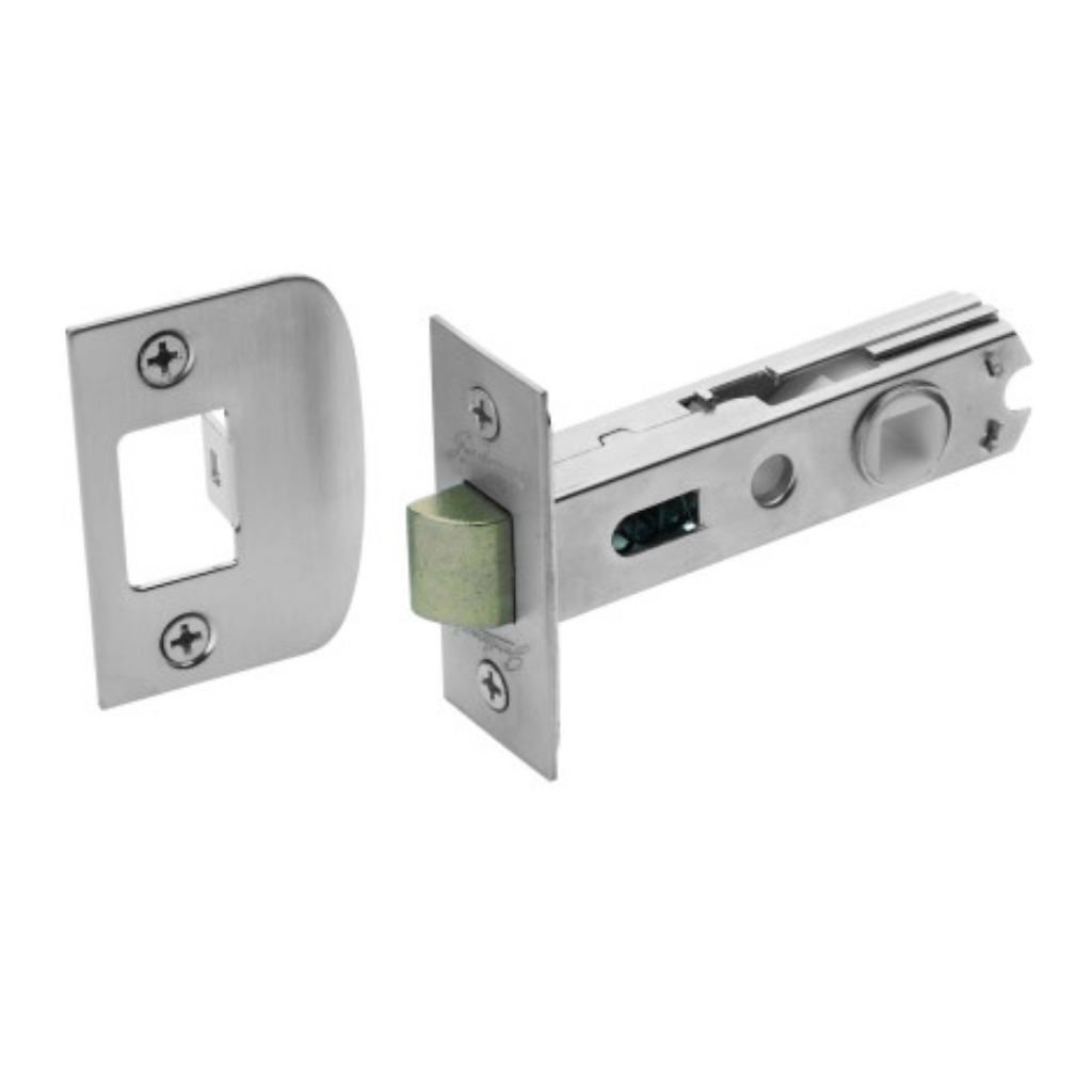 Gainsborough Rectangular Face D Strike Tubular Latch with 60mm Backset