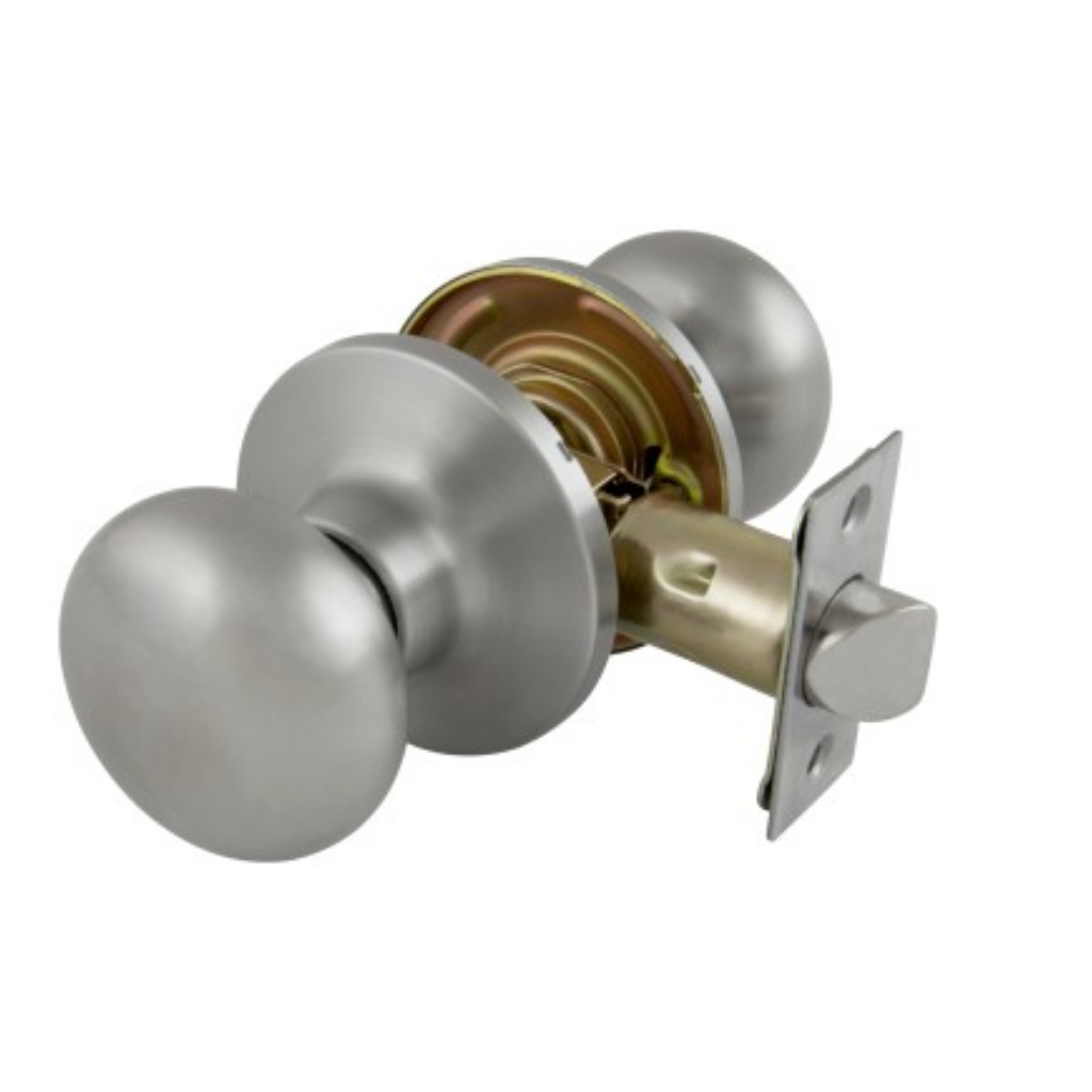 Gainsborough Choice Terrace Passage Knob Set in Stainless Steel