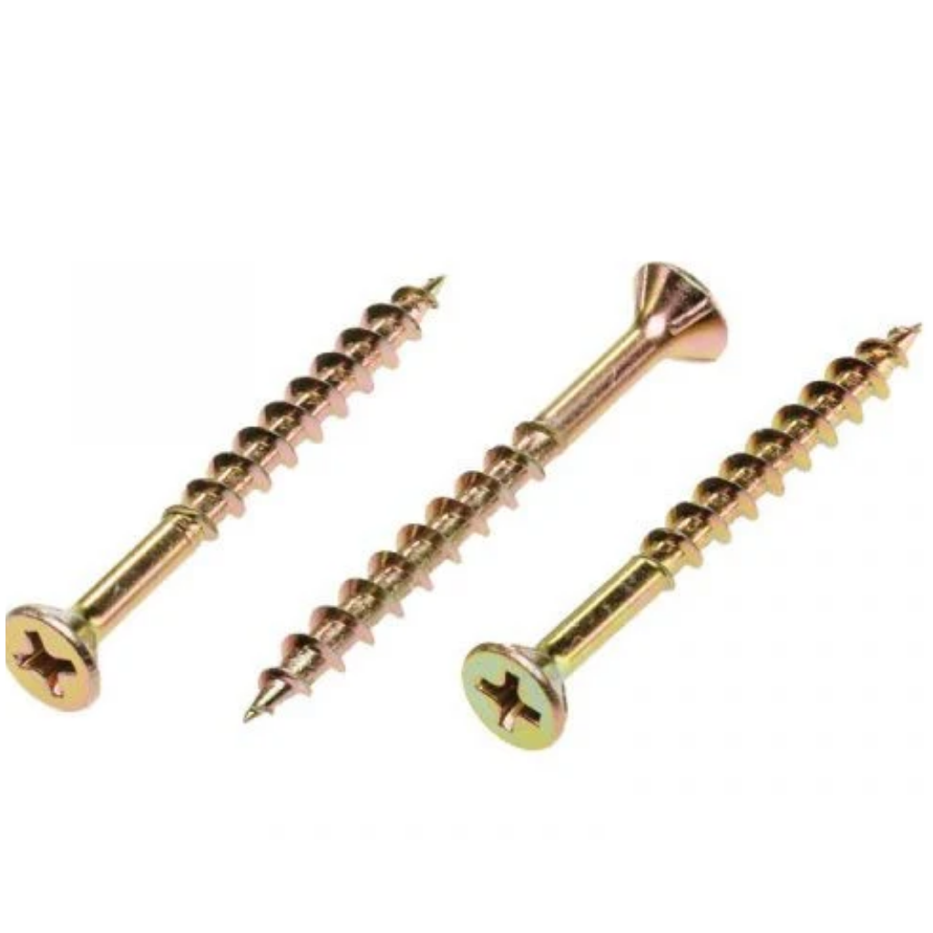 Bremick Zinc Plated Chipboard Screw - Box of 500 8G