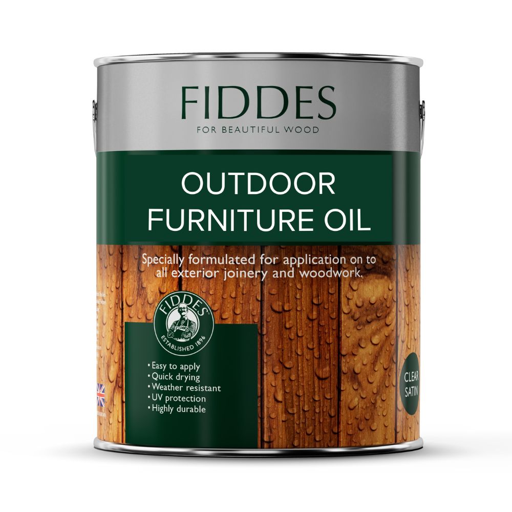 Fiddes Outdoor Furniture Oil 1lt &amp; 2.5lt