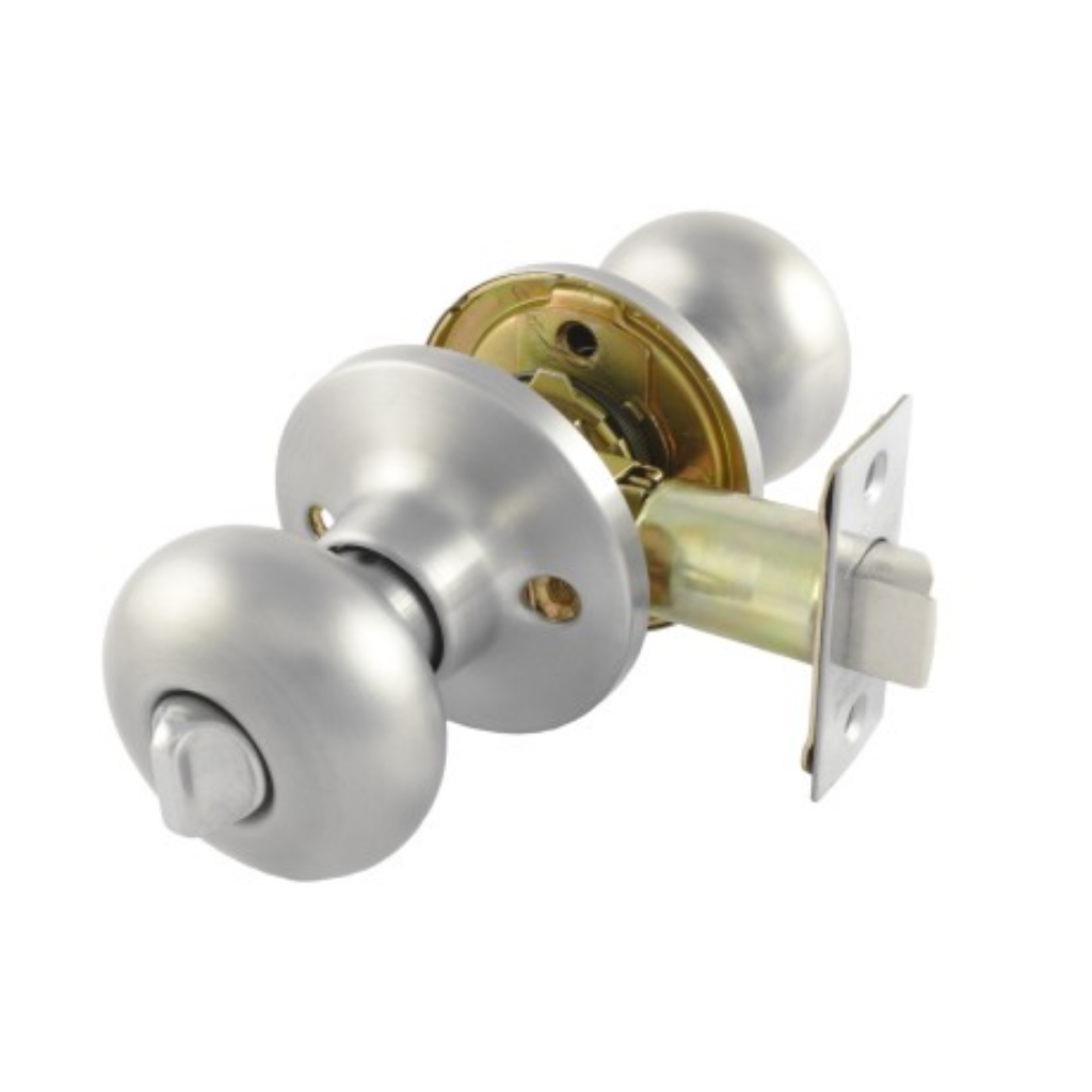 Gainsborough Choice Terrace Privacy Knob Set in Stainless Steel