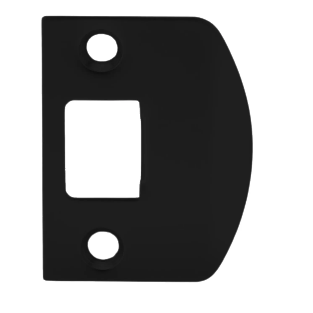 Lockwood 5200 D-Strike Plate Matt Black