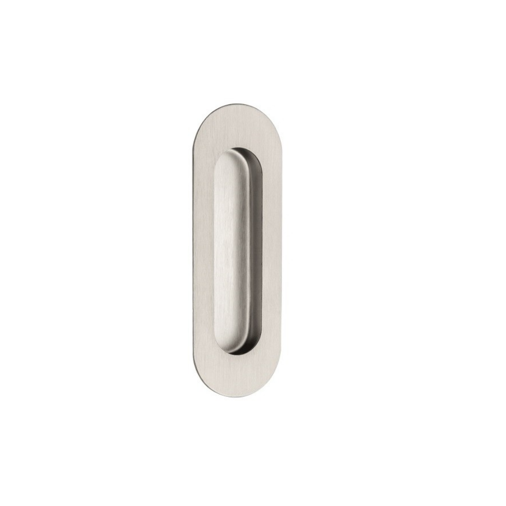 Zanda Duke Flush Pulls 120x40 – Stainless Steel