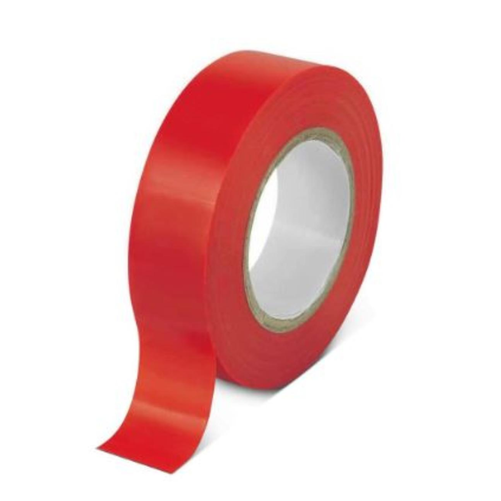 3M Tartan Electrical Tape Red 18mm x 18m