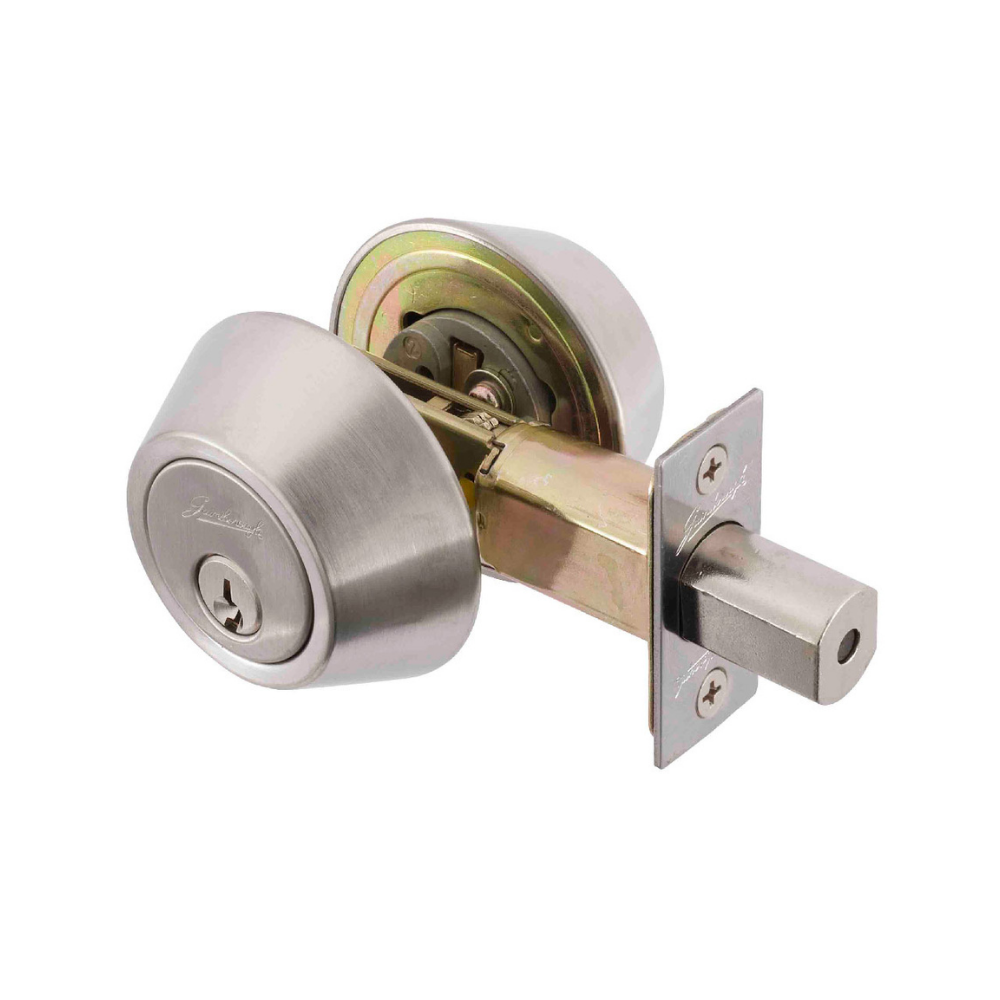 Gainsborough 550 Round Double Cylinder Deadbolt - Stainless Steel