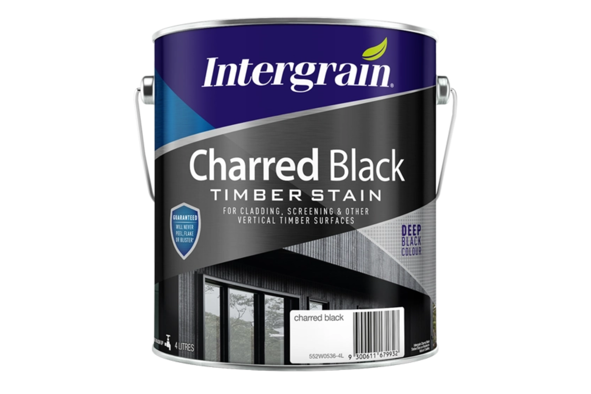 Cabots Integrain Solid Timber Stain Charred Black