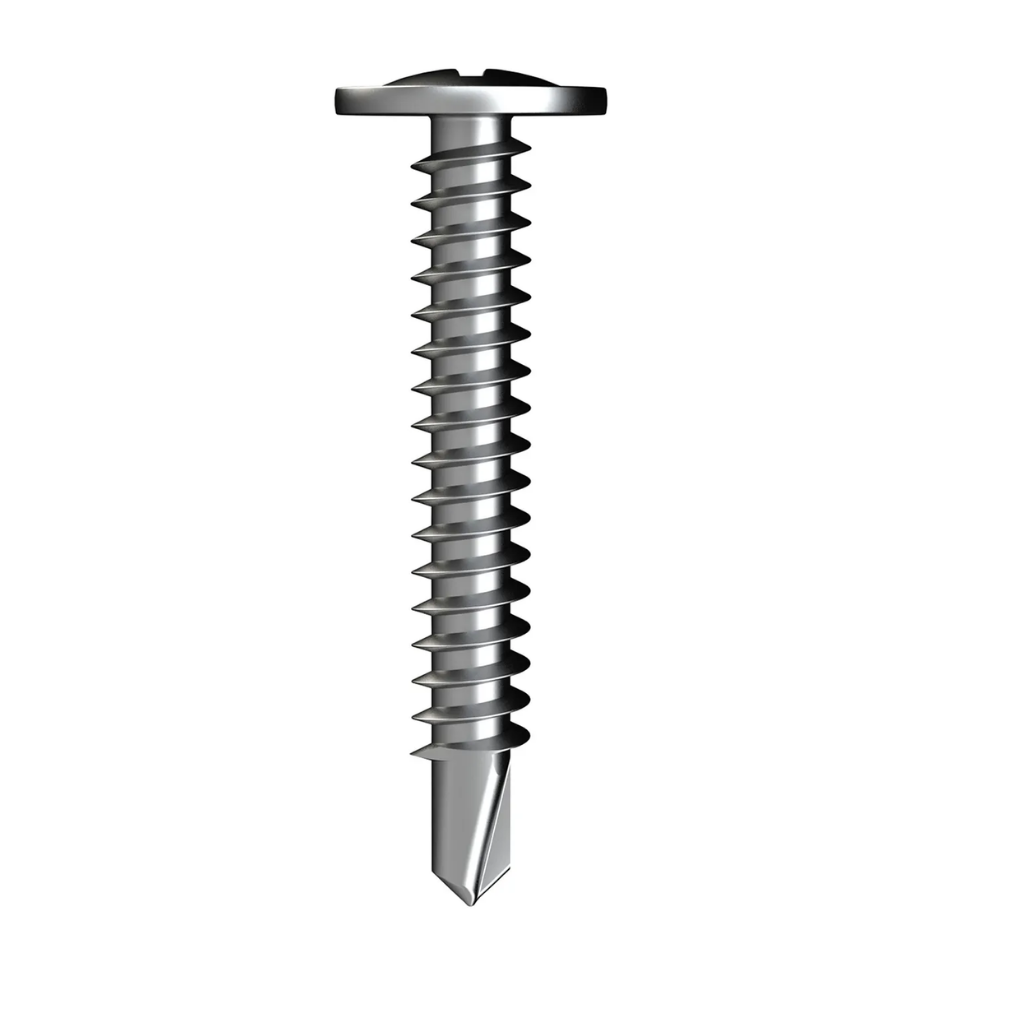 Bremick™ Metal Screw Button Head Phillips Drive Galvanised 8x12mm