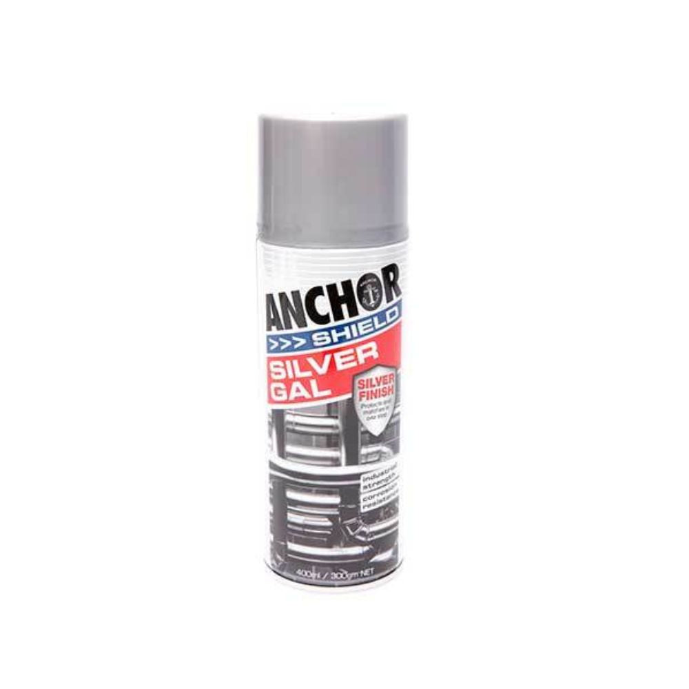 Anchorbond Spray Paint Silver / Zinc 300g