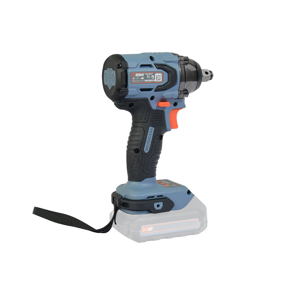 SENIX X2 18V 1/2" Brushless Compact Impact Wrench Skin