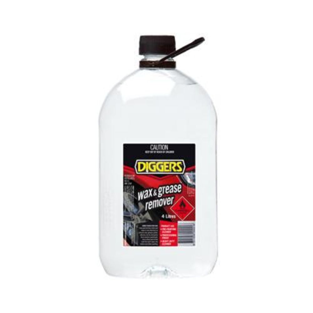 Diggers Wax &amp; Grease Remover 4 Litre