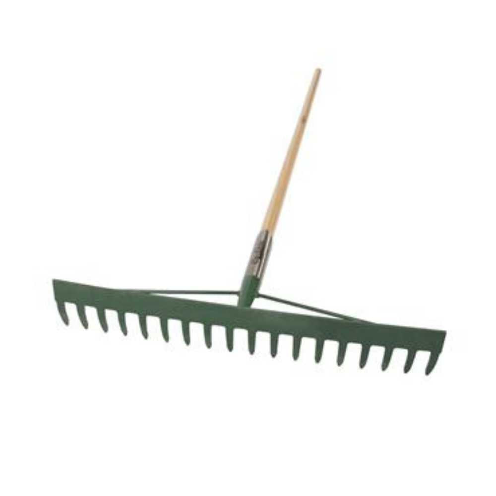 Cyclon Rake Trade 18T Timber Handle