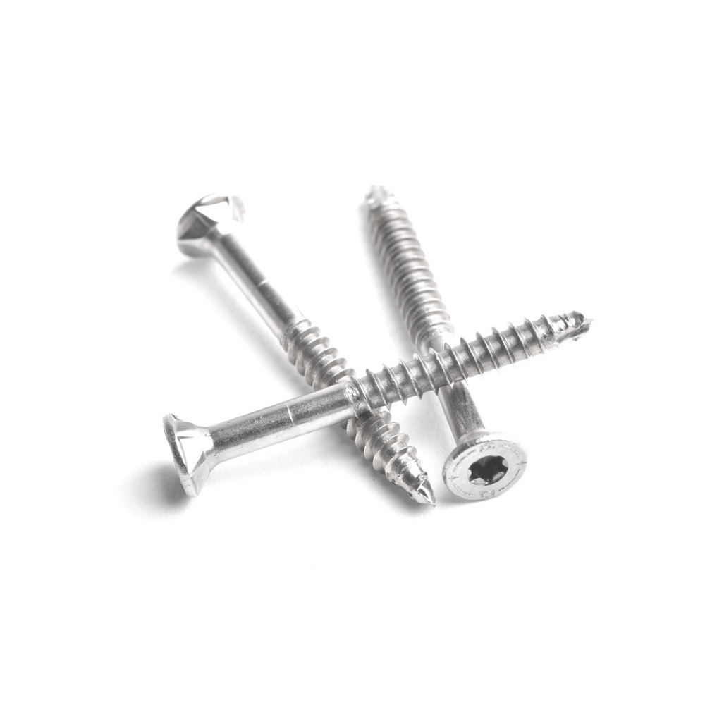 Anchormark A2 Stainless Steel Timber Deck Screws 6.5mm x 80mm Box 250