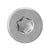 AnchorMark S2-TTM Fencing Screw 5.5 X 45mm DELTA® SEAL - Silver Steal - Pack of 500