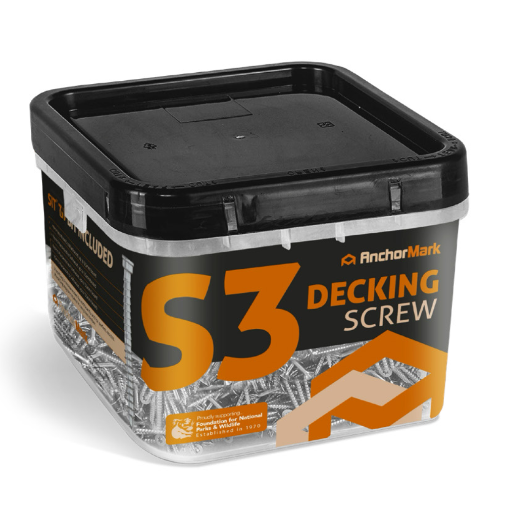 AnchorMark S3-TTT Decking Screws - 1,000 PCE