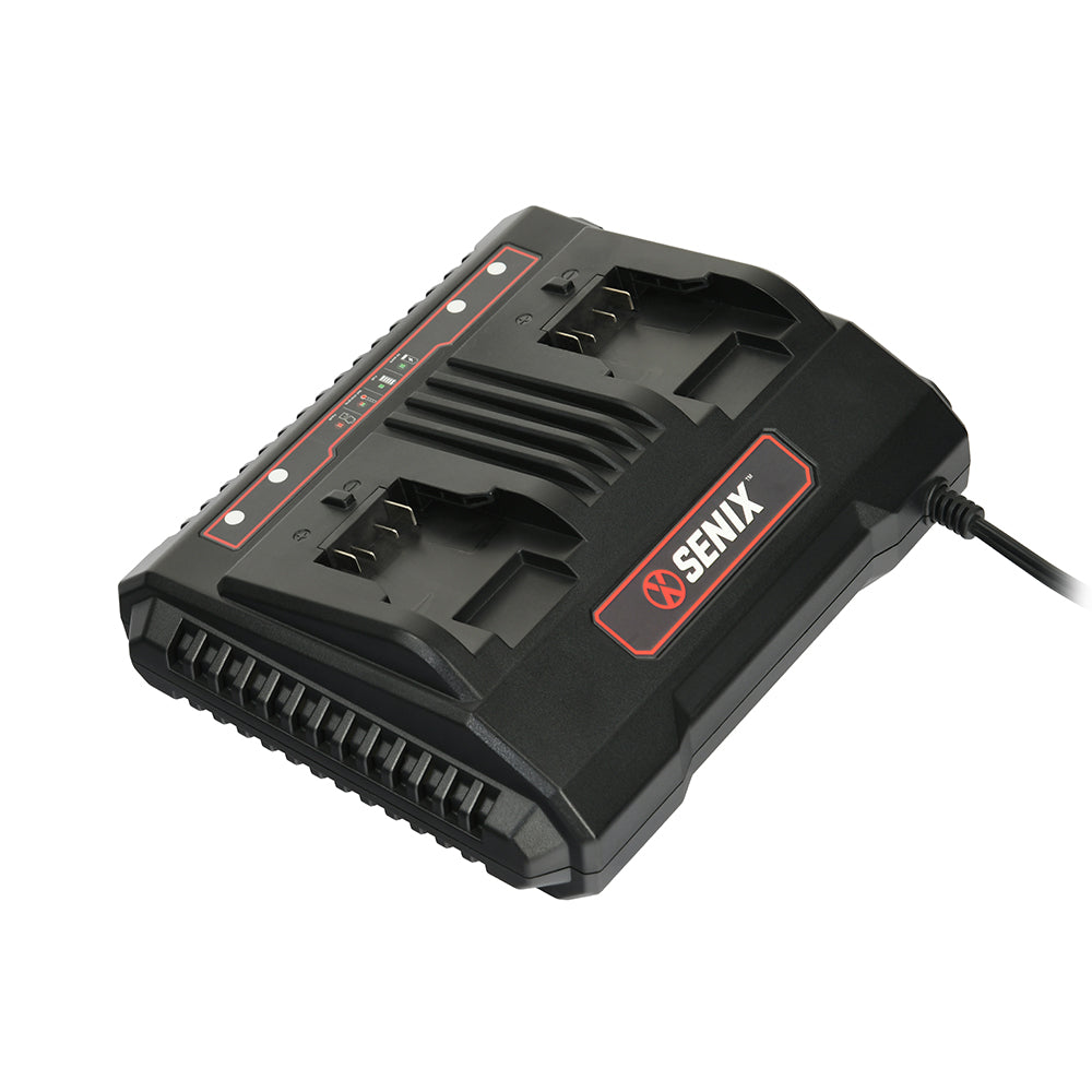 SENIX X2 18V Charger, 6.0A Dual Port