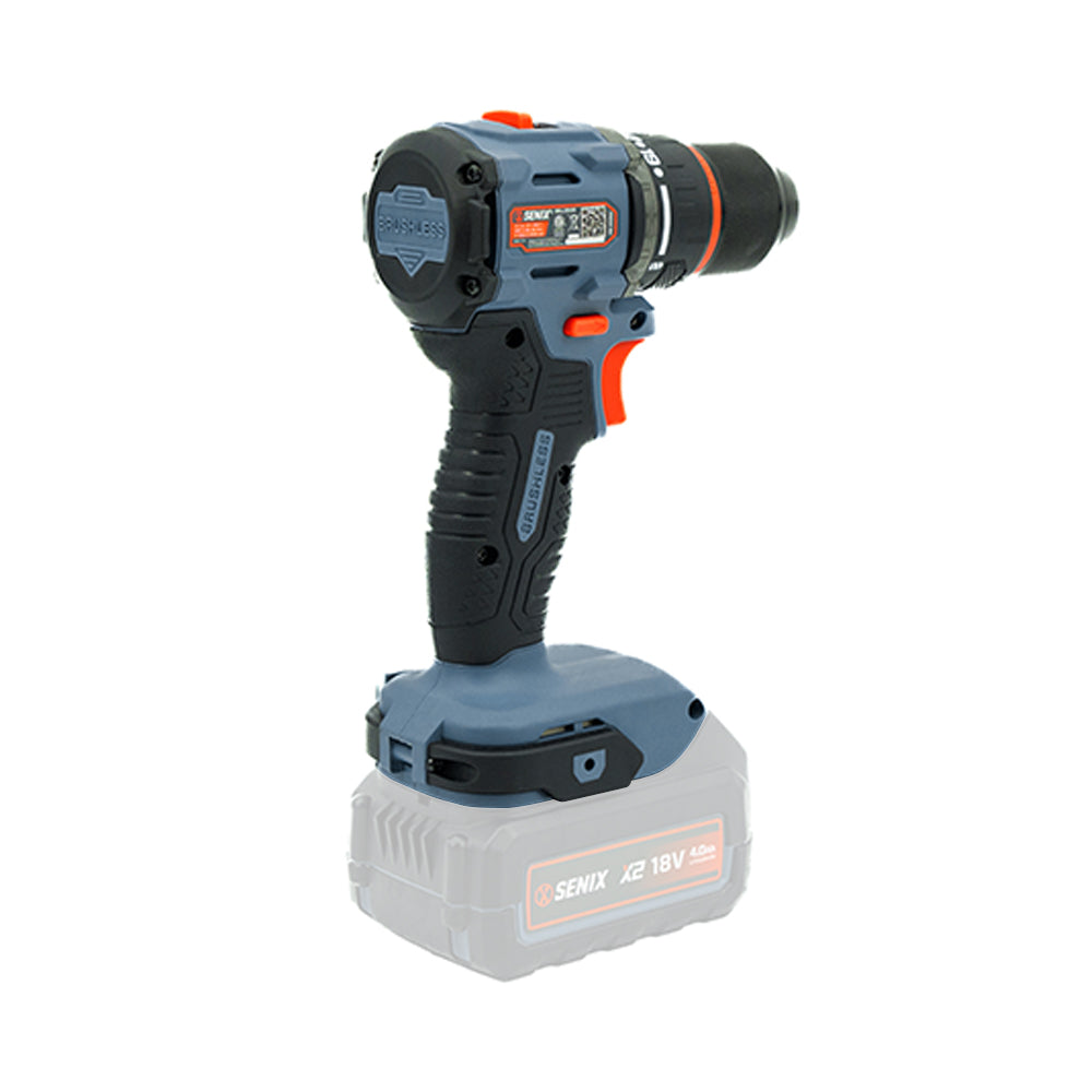 SENIX X2 18V Brushless 60Nm Compact Drill/Driver Skin
