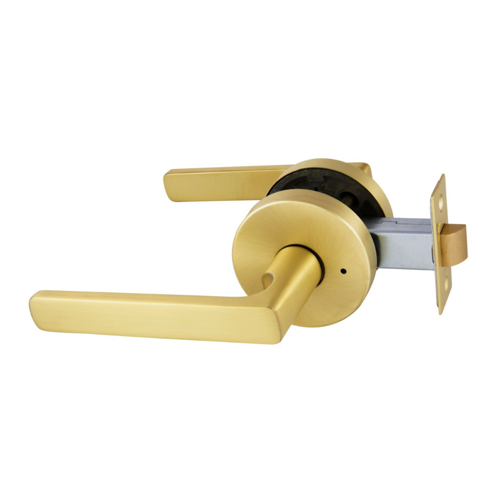 Gainsborough Avant with QuickFix Rivera Privacy Lever Set with Latch