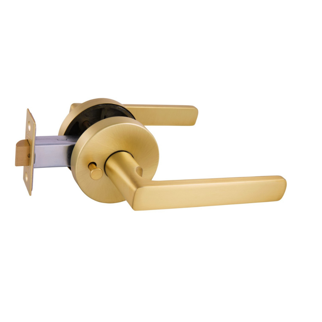 Gainsborough Avant with QuickFix Rivera Privacy Lever Set with Latch
