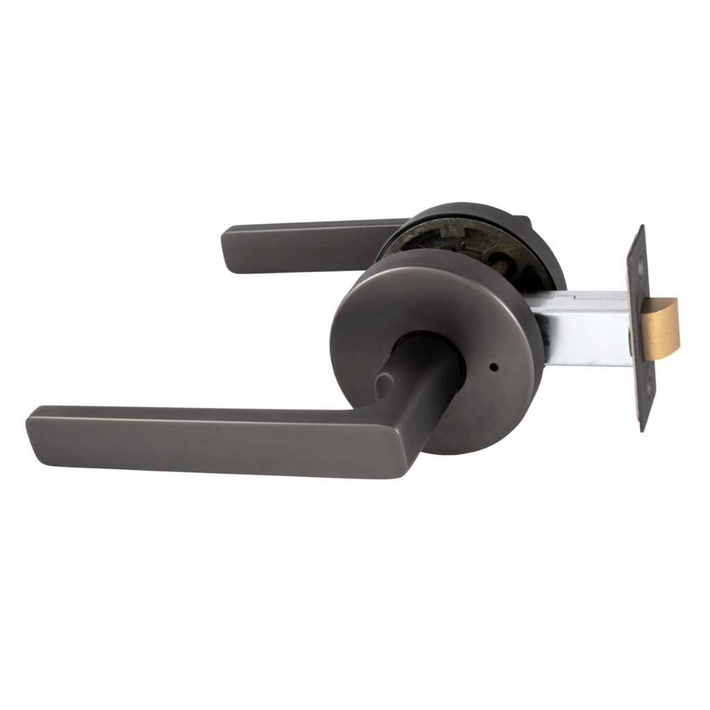 Gainsborough Avant with QuickFix Rivera Privacy Lever Set with Latch