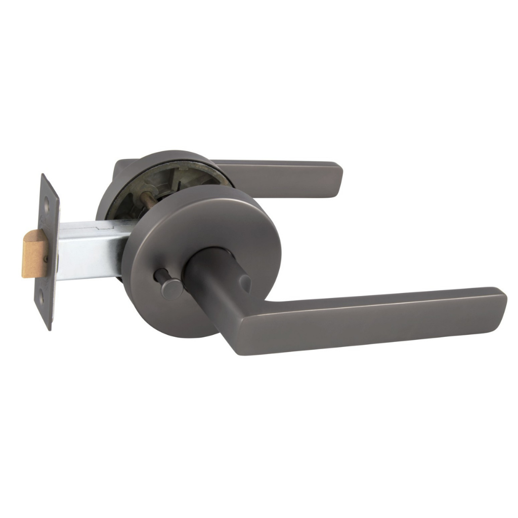 Gainsborough Avant with QuickFix Rivera Privacy Lever Set with Latch
