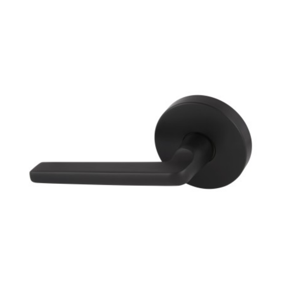 Gainsborough Avant with QuickFix Alba Dummy Trim Lever in Matte Black