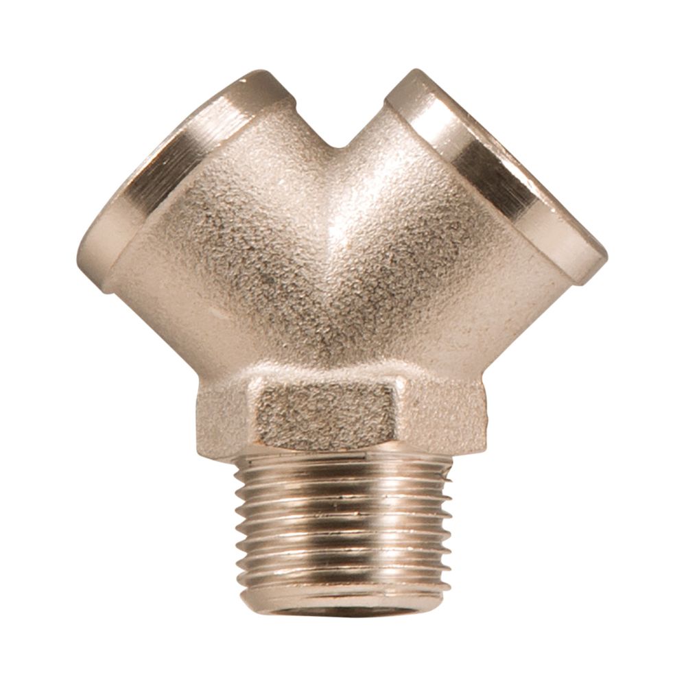 Sonsbeek Female Male Y Piece 1/4&quot; BSP