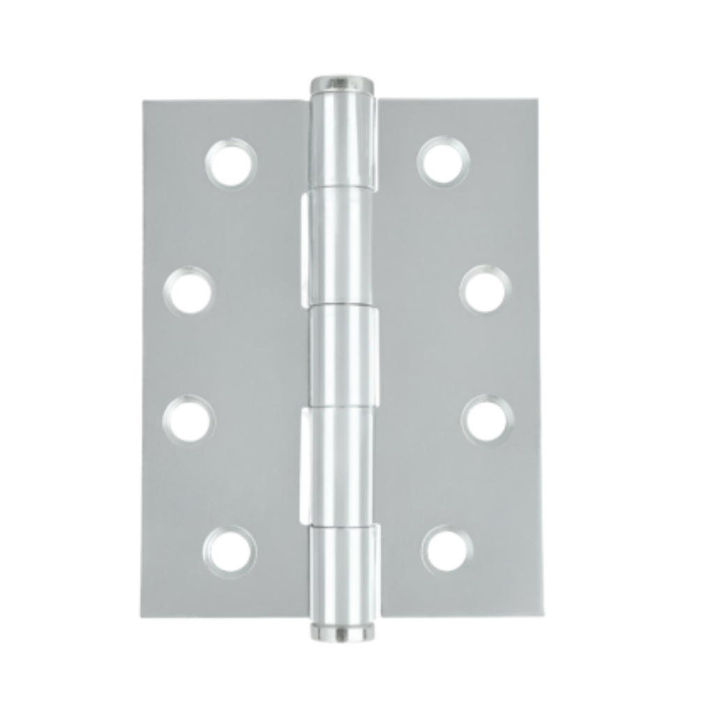 Romak Broad Butt Hinge 100mm x 75mm Loose Pin ZP