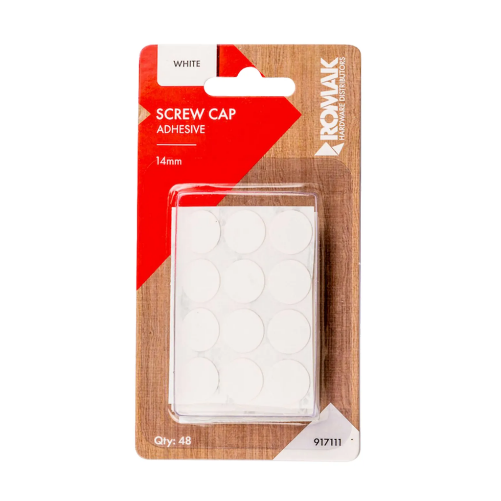 Romak Adhesive Screw Cover Paper 15mm