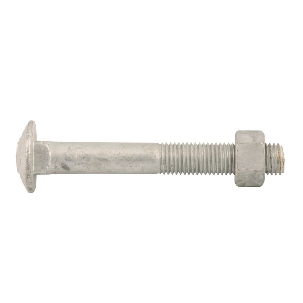 Bremick Hex Head Galvanised Bolt &amp; Nut M12 Various Sizes