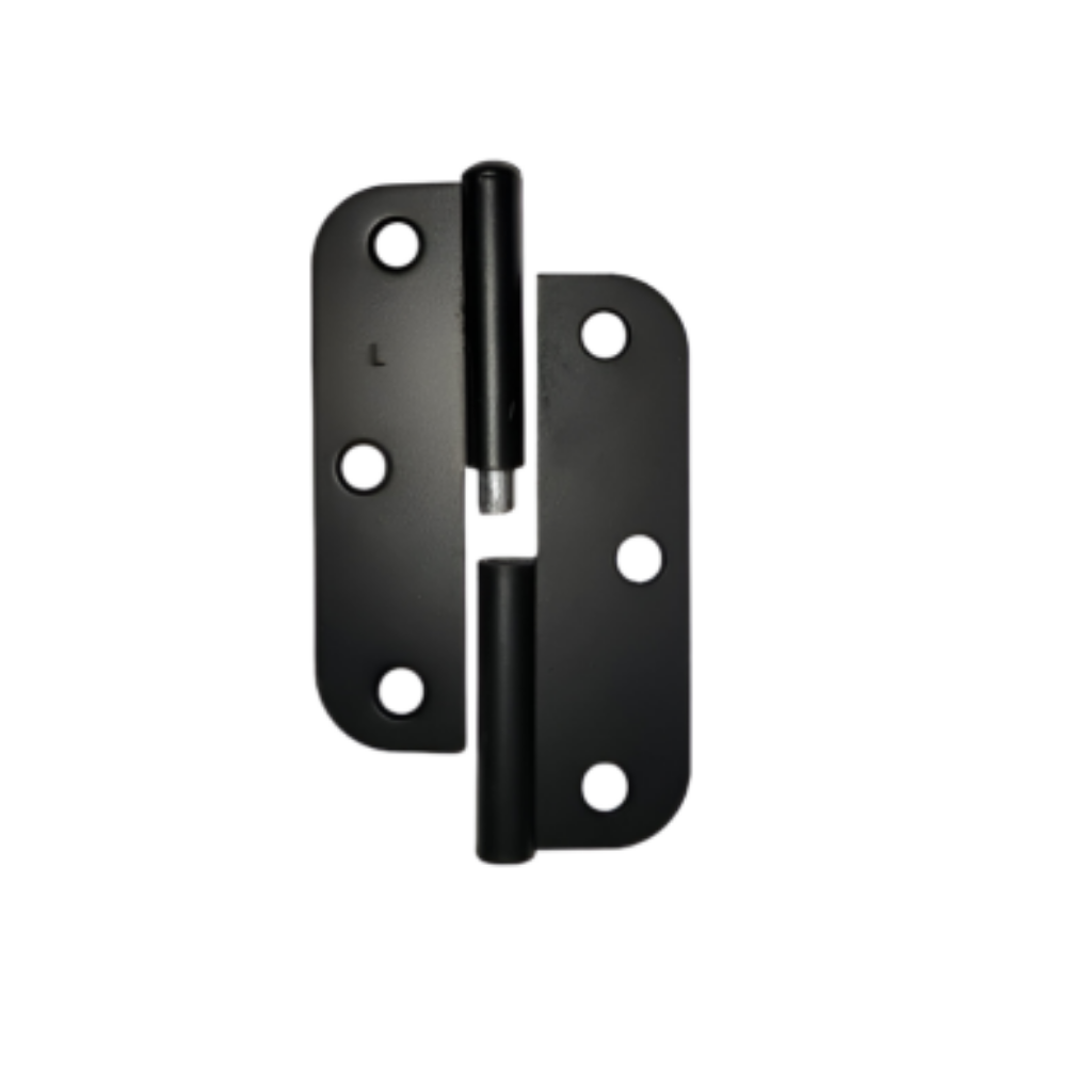 Romak Radius Lift-Off Hinge LEFT 89mm x 57mm BLACK