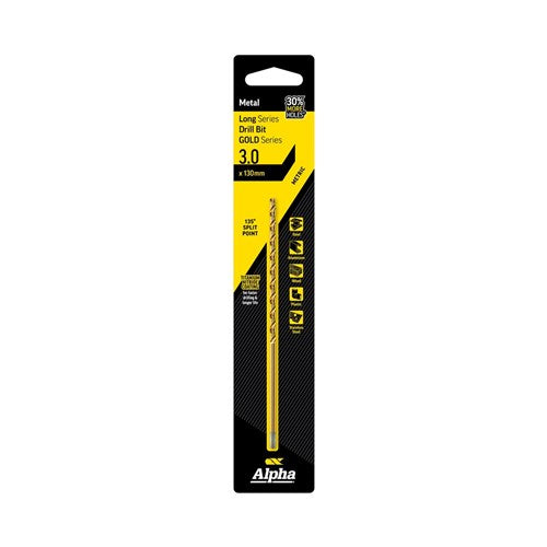 Alpha Long Series Drill Bit - Gold Series 11.0mm