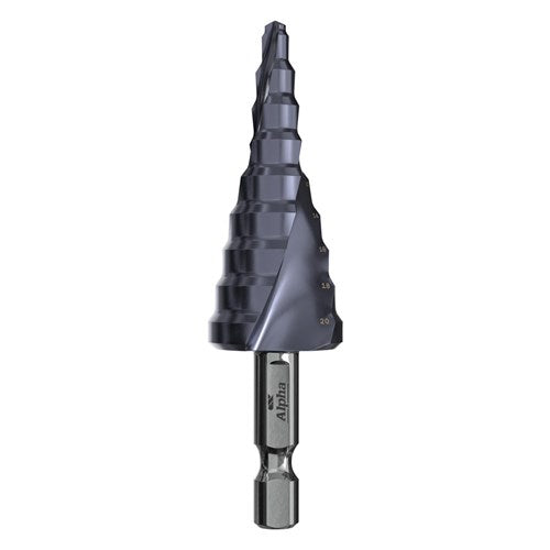 Alpha Onsite Plus Step Drill - Spiral Flute