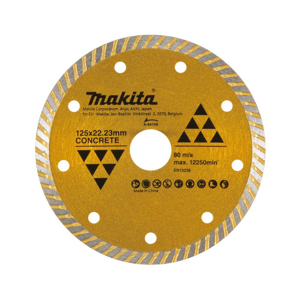 Makita Turbo Diamond Saw Blade 125mm