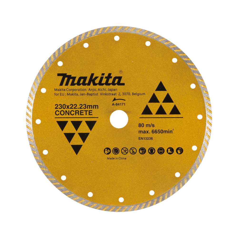 Makita Turbo Diamond Saw Blade 230mm x 22.23