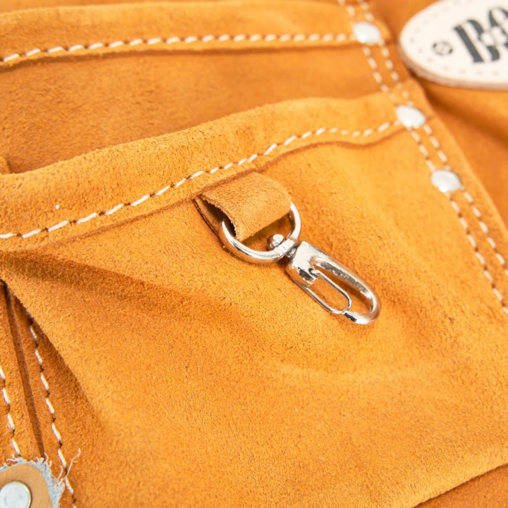 Kids at Work Leather Double Sided Cross-Body / Shoulder Tool Belt