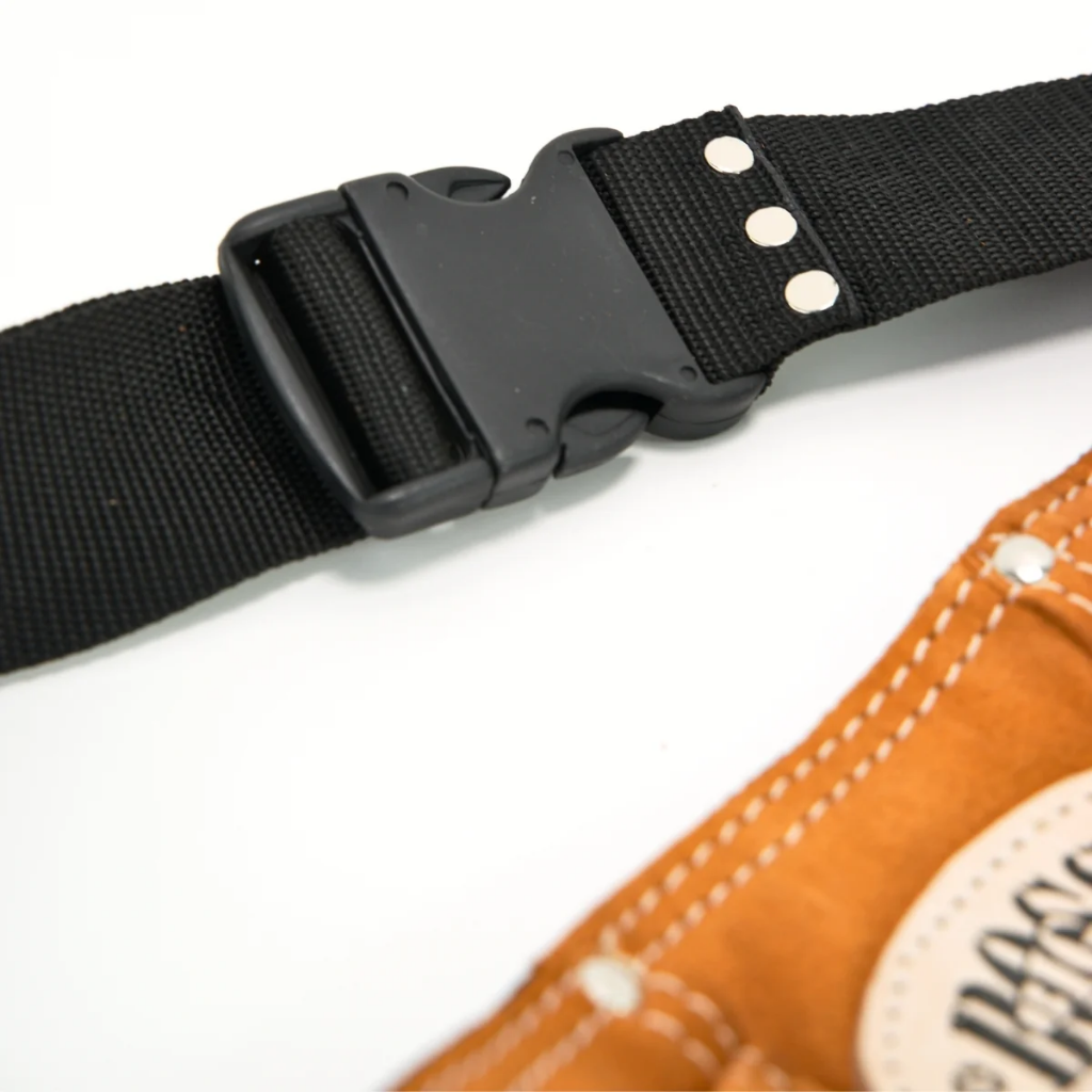 Kids at Work Leather Double Sided Cross-Body / Shoulder Tool Belt