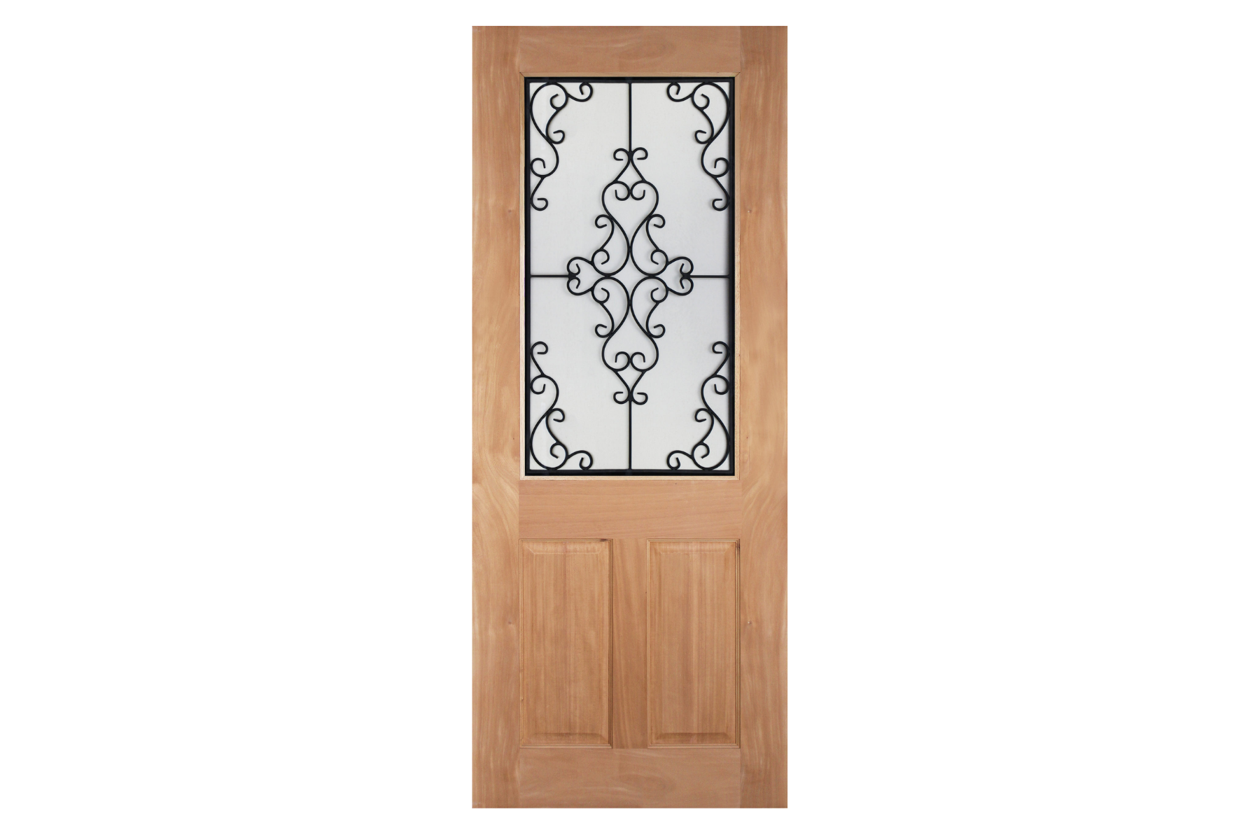 Agora Doors Entrance &amp; Internal Door Knox 127 Wrought Iron