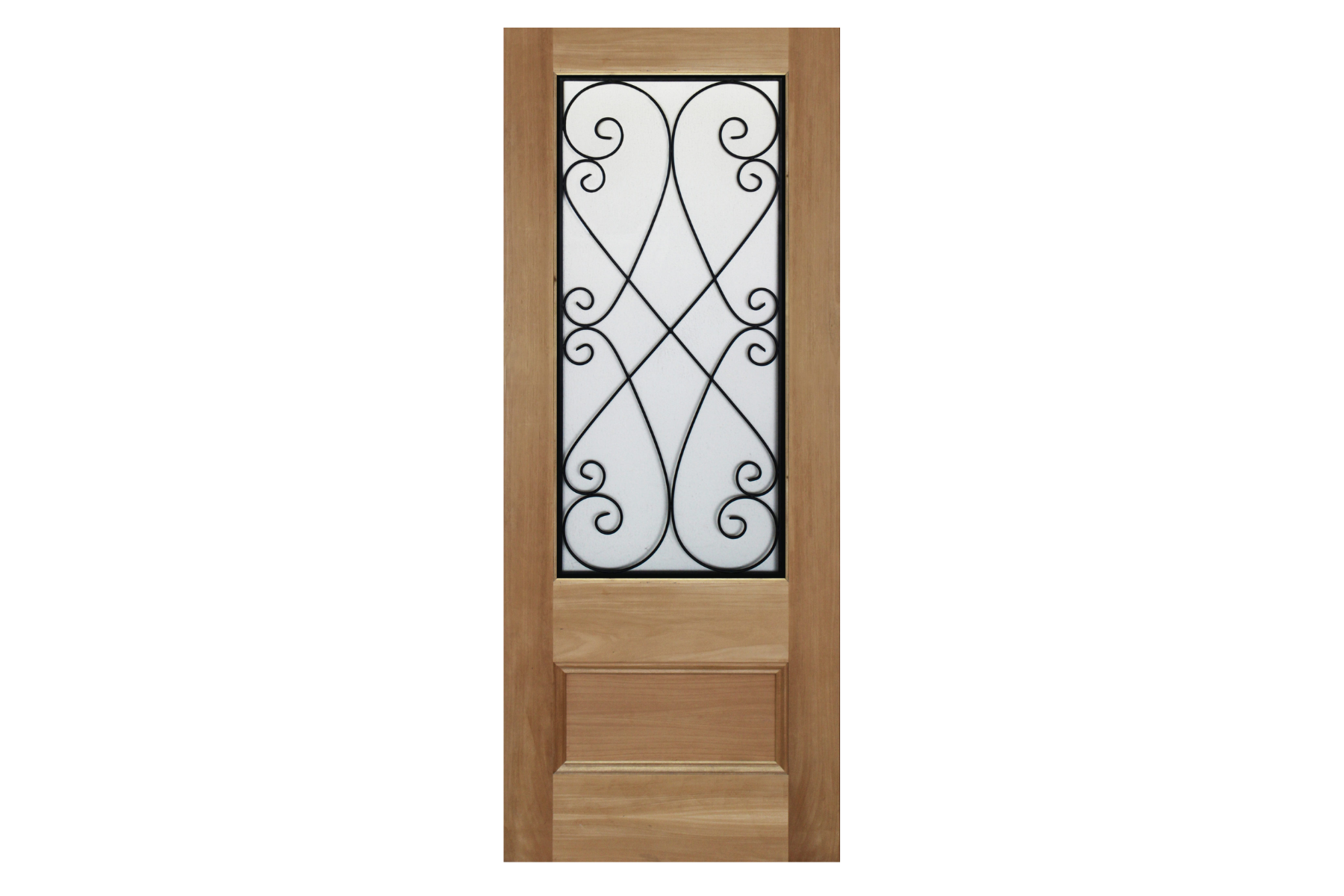 Agora Doors Entrance &amp; Internal Door Provincial 175 Wrought Iron